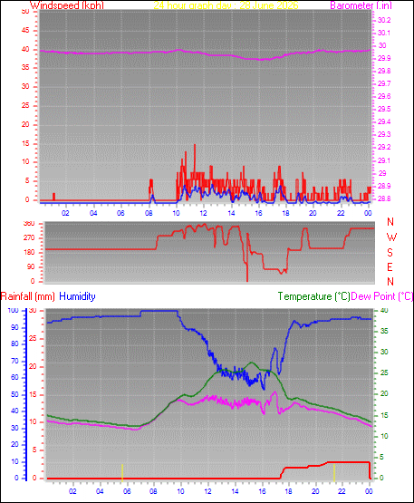 24 Hour Graph for Day 28