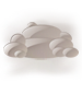 Cloudy with light fog