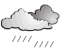 Periods of drizzle or rain